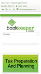 Mobile Screenshot of bookkeeper.com